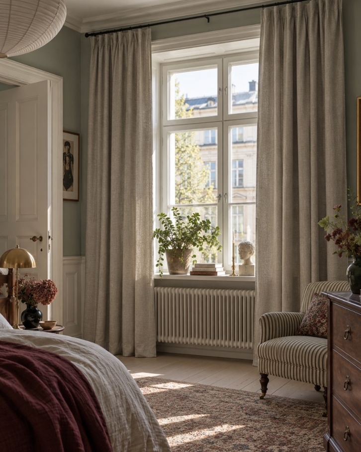 Designers Guild Brera Lino Seagrass Tyg
