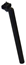 Sadelstolpe 30,8x350 fäste svart
