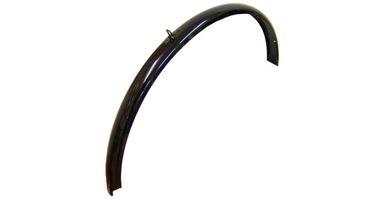 Skärm bak 28" Plåt svart 50mm
