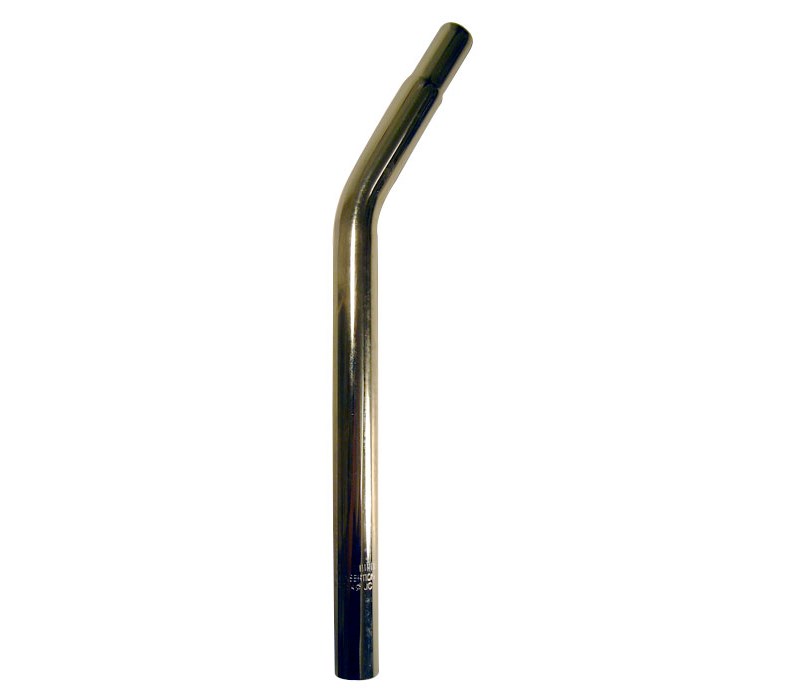 Sadelstolpe BMX böjd 25,4 mm