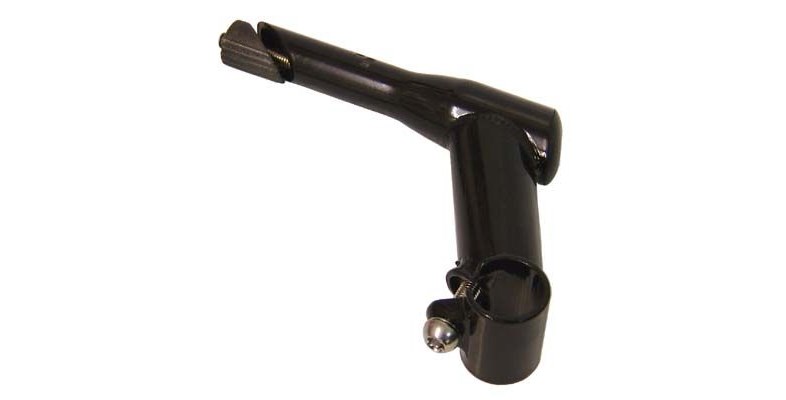 Styrstam 22,2mm MTB/ATB svart