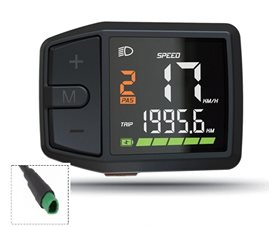 DZ41 LED färgdisplay för Bafang - CAN-BUS / 5-pin