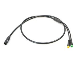 Förgreningskabel 1T2 Higo kontakt till Bafang - 105 cm