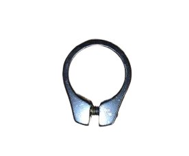 Klamma 28,6mm med bult Svart