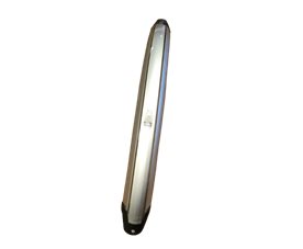 Skärm fram 28" plast silver 50mm SKS