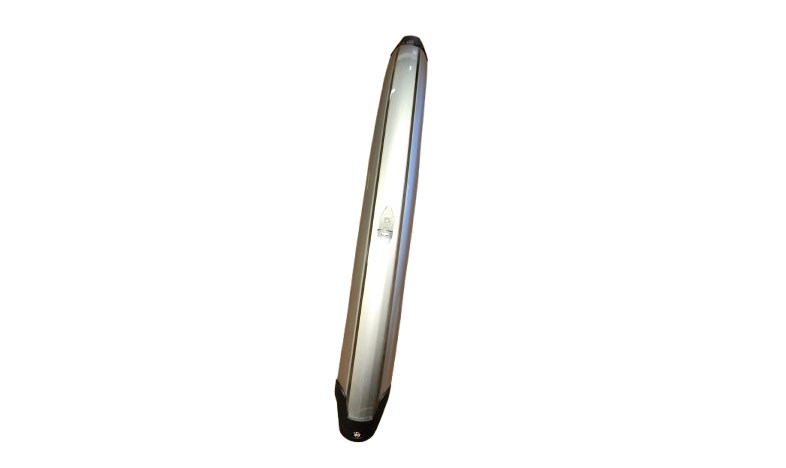 Skärm fram 28" plast silver 50mm SKS