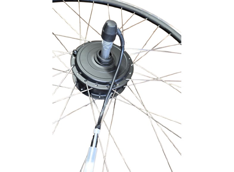 Bakhjulsmotor Shengyi Svart, "28"  Frikrans 36v 250w, 6-pin