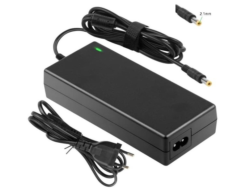 Batteriladdare 36V 5.5x2.0mm, 2Ah, För Elscooter o Elcyklar