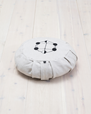 Meditation cushion Ann Ringstrand for Yogiraj, Beige melange with embroidery