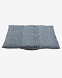 Meditation cushion Zabuton Ann Ringstrand for Yogiraj, Grey melange