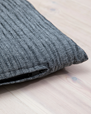 Meditation cushion Zabuton Ann Ringstrand for Yogiraj, Grey melange