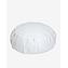 Meditation cushion, round, Birch White - Yogiraj