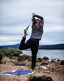 Yogabälte Yoga belt long, Midnight Black - Yogiraj