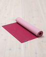 Yogamatta Organic Lite mat 4 mm, Raspberry Red/Heather Pink - Yogiraj