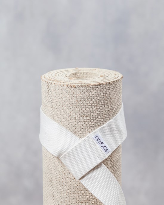 Yoga mat carry strap, Birch White - Yogiraj