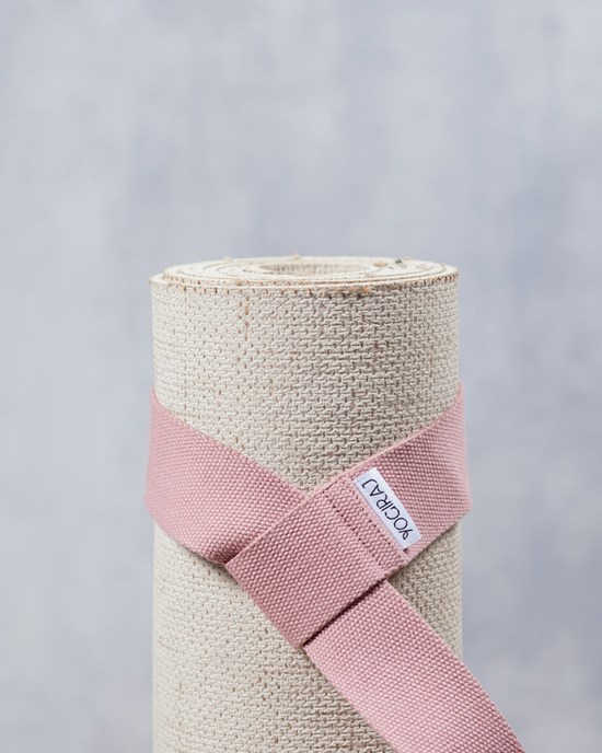Yoga mat carry strap, Heather Pink - Yogiraj