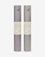 Yogamatta Natural practice mat 4 mm, Misty Greige - Yogiraj
