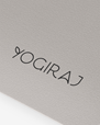 Yogamatta Natural practice mat 6 mm, Misty Greige - Yogiraj