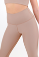 Yogabyxor Yoga Classic High Waisted 7/8 Legging, Taupe - Sisterly Tribe