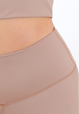 Yogabyxor Yoga Classic High Waisted 7/8 Legging, Taupe - Sisterly Tribe