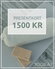 Presentkort Yogiraj 1 500 kr