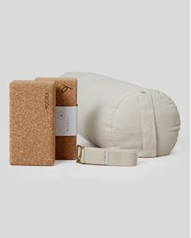 Yoga Kit Eco Props kit, Natural - Yogiraj