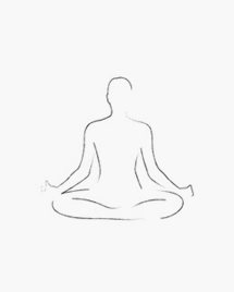 Yogaplansch Sukhasana