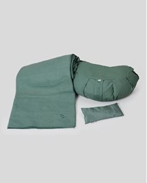 Yoga Kit Meditation kit, Moss Green - Yogiraj