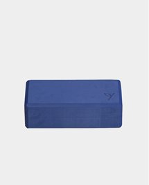 Yoga block Light weight foam, Blueberry Blue - Yogiraj