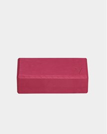 Yoga block Light weight foam, Raspberry Red - Yogiraj