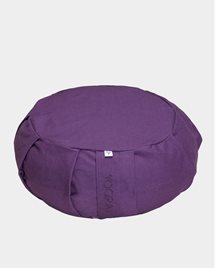 Meditation cushion, round, Lilac Purple - Yogiraj