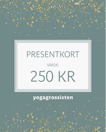 Presentkort Yogagrossisten 250 kr