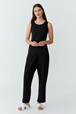 Yogatopp Britty Tank Top, Black - Movesgood