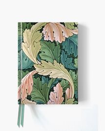 Anteckningsbok Acanthus by William Morris, Foiled Journal