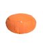 Meditation cushion, round, Cloudberry Orange - Yogiraj