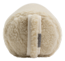 Bolster ull Premium wool yoga bolster, Natural - Yogiraj