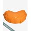 Outer case meditation cushion, crescent, Cloudberry Orange - Yogiraj