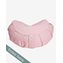 Outer case meditation cushion, crescent, Heather Pink - Yogiraj