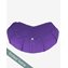Outer case meditation cushion, crescent, Lila - Yogiraj