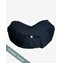 Outer case meditation cushion, crescent, Midnight Black - Yogiraj