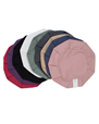 Outer case meditation cushion, round, Raspberry Red - Yogiraj