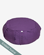 Outer case meditation cushion, round, Lilac Purple - Yogiraj