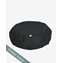 Outer case meditation cushion, round, Midnight Black - Yogiraj