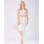 Yogabyxor Yoga Classic High Waisted 7/8 Legging, Cream - Sisterly Tribe