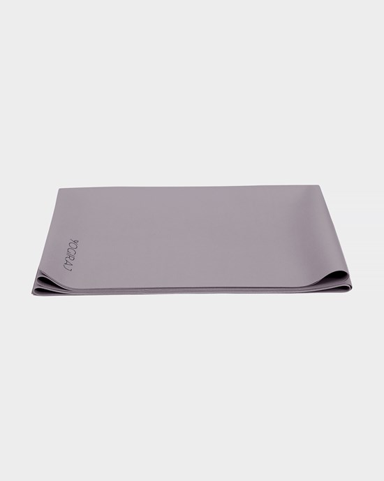 Natural practice travel mat, Shadow Lilac - Yogiraj
