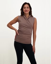 Yogatopp Yoga Top Good Karma, Heath - Urban Goddess