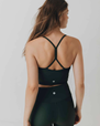 Yogatopp Yoga Singlet Top, Cool Khaki - Sisterly Tribe