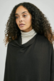 Petrina Poncho, Black - Movesgood