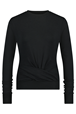 Yogatopp Lakshmi Longsleeve Crop Top, Urban Black - Urban Goddess