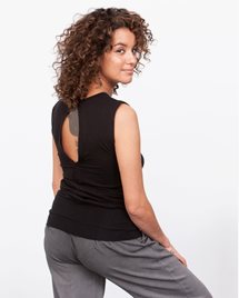 Yogatopp Bhav Yoga Top, Black - Urban Goddess